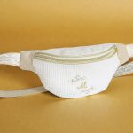 Eventail Doré / Velours côtelé beige clair