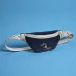 Nuit d'azur / Velours côtelé bleu marine