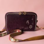 Vibrations orientales / Velours côtelé Prune