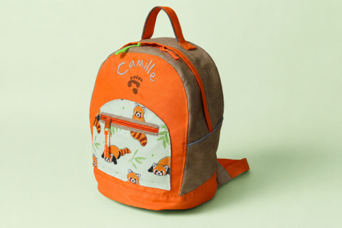 Sac à dos piscine Panda roux 6-9 ans