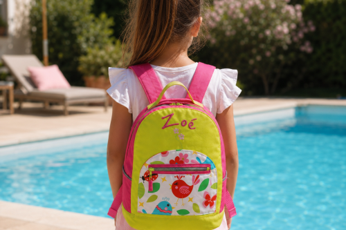 Sac à dos piscine Fleur 6-9 ans